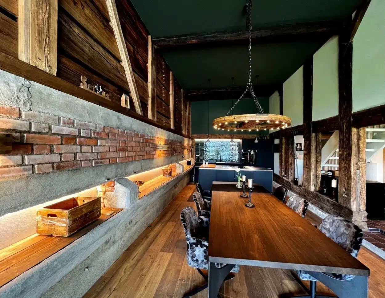 Neuer Wohnraum im alten „Tenn“