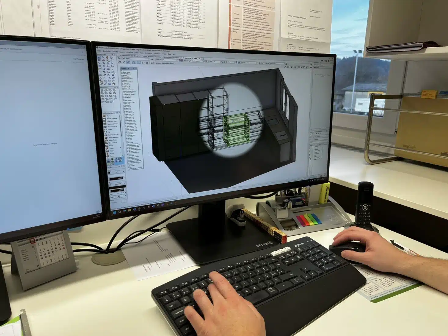 Durchgängige Produktion